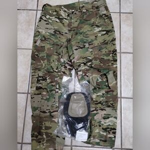 USGI Multicam OCP Army Combat Pants ACP  Crye Precision Airflex Knee Pads